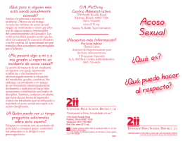 Acoso Sexual