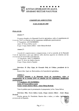 Transcripción - Juntas Generales de Álava