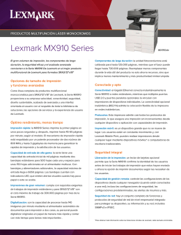 Lexmark MX910 Series