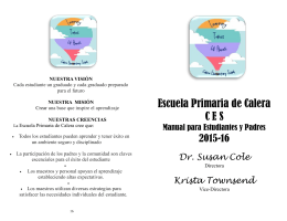 Escuela Primaria de Calera C E S