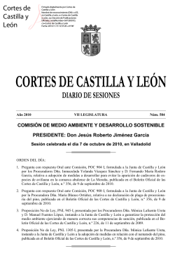 Cortes de Castilla y León