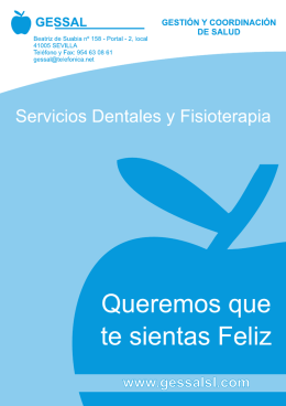 Servicios dentales y fisioterapia para el colectivo de hoteles