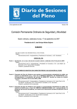 Diario de Sesiones 17/09/2007 (162 Kbytes pdf)