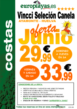 VIER NES Y SABADO EN SA DOM ING O A JU EVES