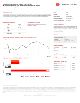 fondo mutuo compass global debt | serie i