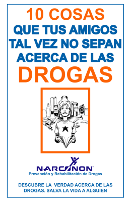 Libro sobre las drogas