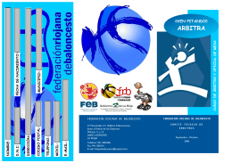 ARBITRA - Federación Riojana de Baloncesto