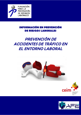 prevención de accidentes de tráfico en el entorno laboral