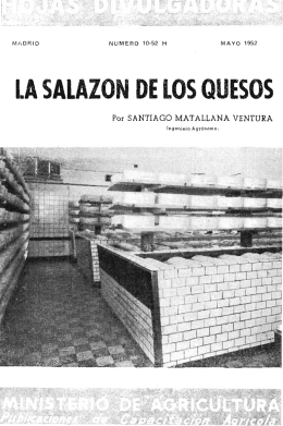 10/1952 - Ministerio de Agricultura, Alimentación y Medio Ambiente