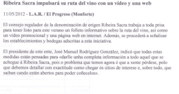 Ribeira Sacra impulsará su ruta del vino con un vídeo y una web