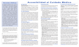 Accesibilidad al Cuidado Médico