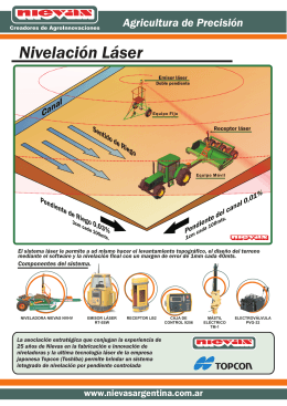 folleto agricul precision laser