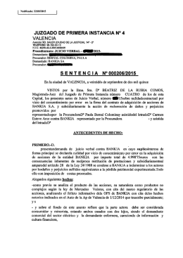 nueva sentencia favorable