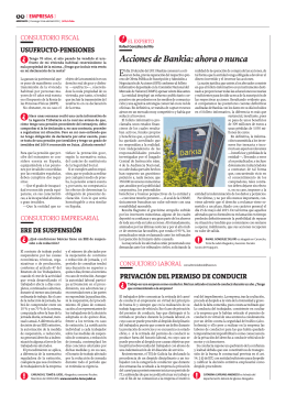 Acciones de Bankia: ahora o nunca