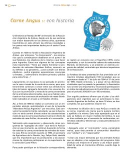 Carne Angus :: con historia - Asociación Argentina de Angus