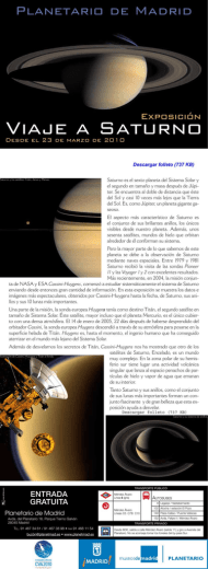 Viaje a Saturno