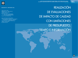 Influ Eval_Cover_SP.qxd - Independent Evaluation Group