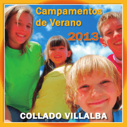 Consulte aquí todo el programa - Ayuntamiento de Collado Villalba