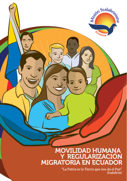 movilidad humana y regularización migratoria en ecuador