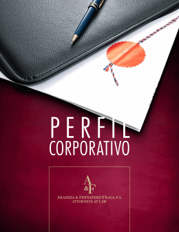 Descargar Perfil Corporativo