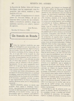 I Un francés en Ronda | - Biblioteca Virtual de la Serranía de Ronda