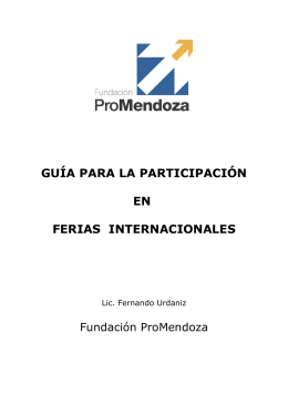 Manual de Ferias y Eventos
