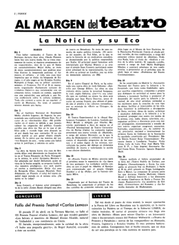 AL MARGEN de|teatro - Centro de Documentación Teatral
