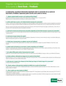 Preguntas frecuentes sobre conversión de