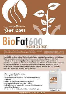 Folleto BioFat 600