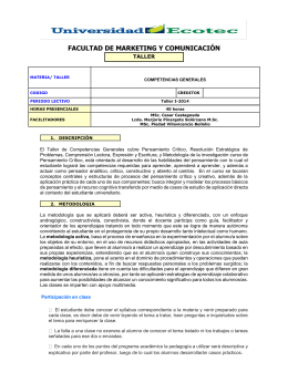 FACULTAD DE MARKETING Y COMUNICACIÓN