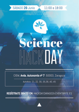 SÁBADO 29 Junio - Ayuntamiento de Zaragoza