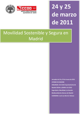 Relato de las jornadas. - Istas
