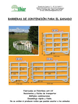 Barreres de contenció per al bestiar