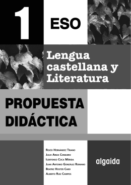 Proyecto curricular. PD Lengua Castellana y Literatura 1º ESO.