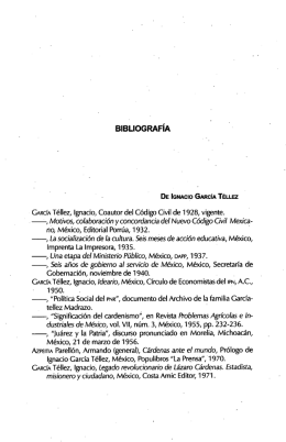 BIBLIOGRAFÍA