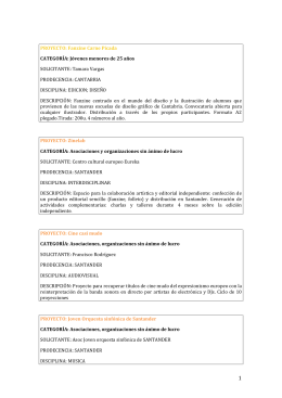 PROYECTO: Fanzine Carne Picada CATEGORÍA: Jóvenes menores