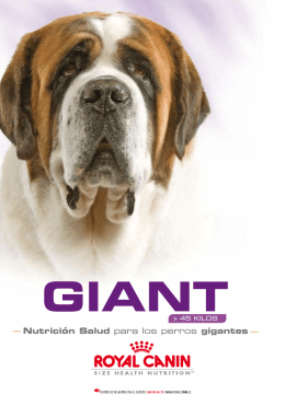 Royal Canin Giant Size Health Nutrition