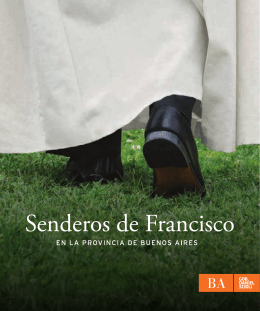 Libro Los Senderos de Francisco - Turismo Provincia de Buenos Aires