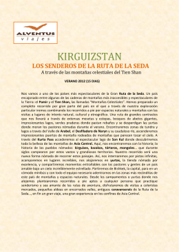 KIRGUIZSTAN - BuscoUnViaje.com