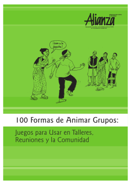 100 formas de animar grupos