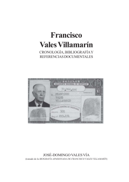 Francisco Vales Villamarín