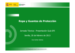 Ropa y Guantes de Protección - Eva Cohen Gómez (pdf, 5,86 Mbytes)