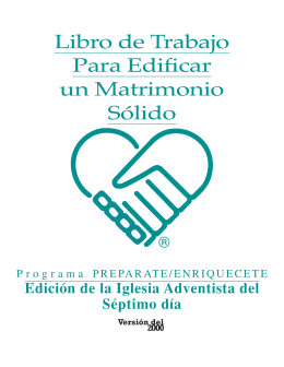 Libro de Trabajo Para Edificar un Matrimonio Sólido