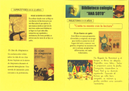Recomendaciones de lectura