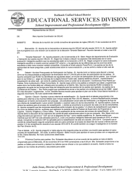 educational services división - Beattie Middle School