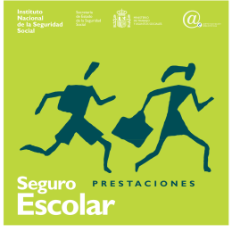 Prestaciones del seguro escolar - Universidad Pública de Navarra