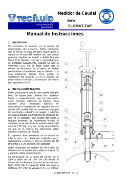 Manual d`Instruccions Flomat-Tap Rev 0.PUB