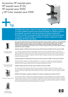 Accesorios HP LaserJet para HP LaserJet serie 8150, HP