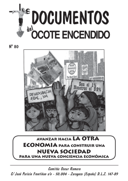 OCOTE ENCENDIDO - Comités Oscar Romero