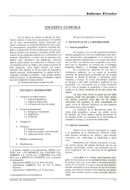 ENCUESTA CUNICOLA